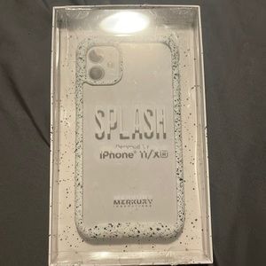 Is a Splash iPhone 11 phone case. Speckled Duo Layer Case